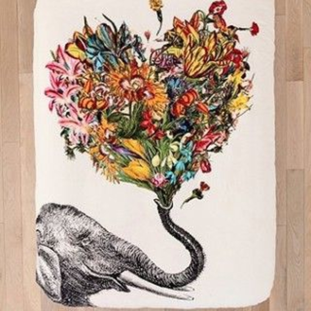 RococcoLA - Happy Elephant Duvet Cover (Discontinued)